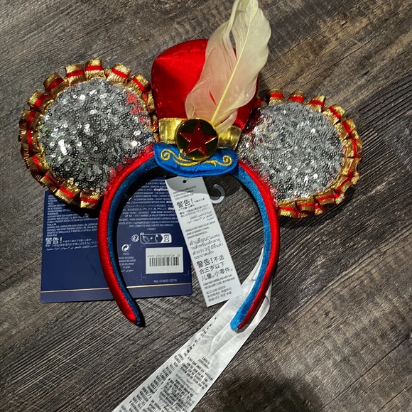 Disney Mickey Mouse Ears Main Attraction Dumbo the Elephant Headband Adult NWT - Picture 1 of 2